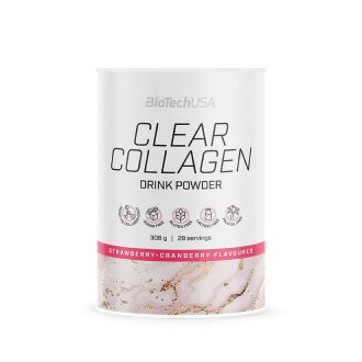 BioTech USA italpor 308g Clear Collagen eper vörösáfonya
