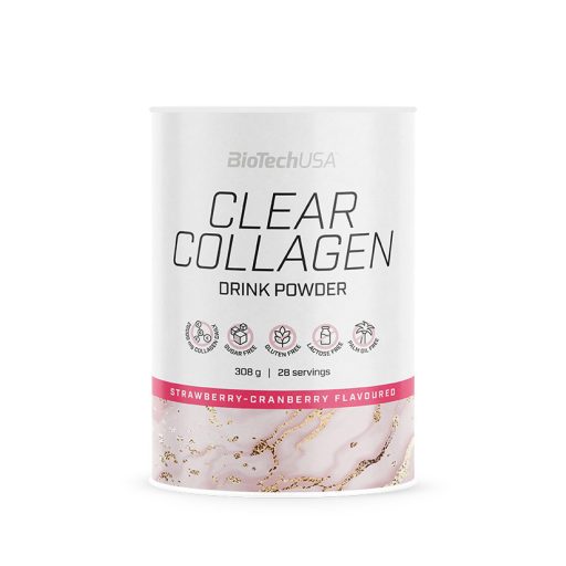 BioTech USA italpor 308g Clear Collagen eper vörösáfonya
