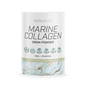 BioTech USA italpor 240g Marine Collagen zöld tea-citrom