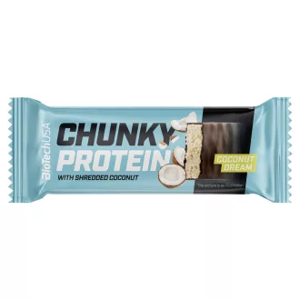 BioTech USA Chunky fehérje szelet 50g Coconut Dream