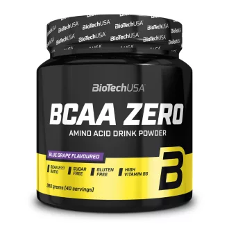 BioTechUSA BCAA Zero Aminosav Italpor 360 g – Kékszőlő
