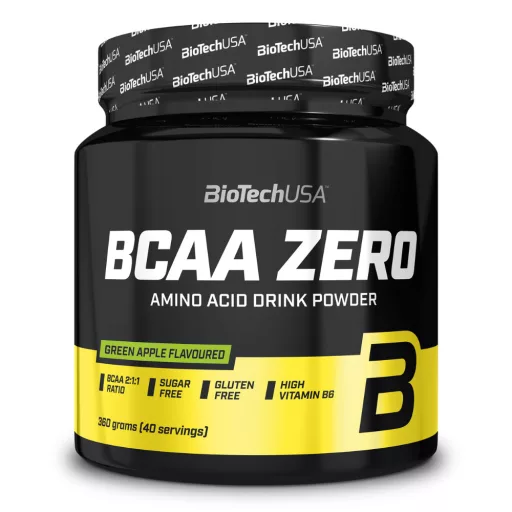 BioTechUSA BCAA Zero Aminosav Italpor 360 g – Zöldalma