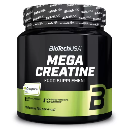 BioTech USA italpor 306g Mega Creatine ízesítetlen