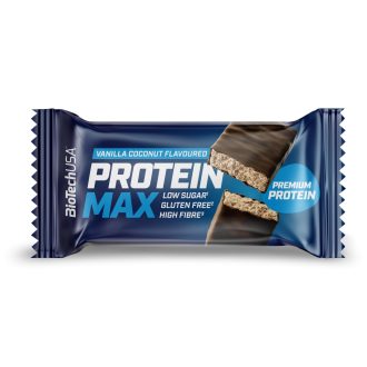 BioTech USA Protein Max fehérje szelet 45g kókusz-vanília