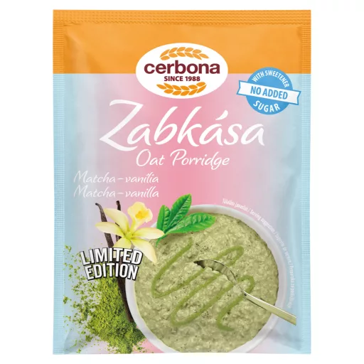 Cerbona zabkása 50g Matcha-vanília HCN