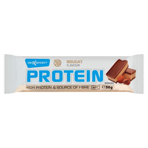 Max Sport protein szelet 50g nugat gluténmentes