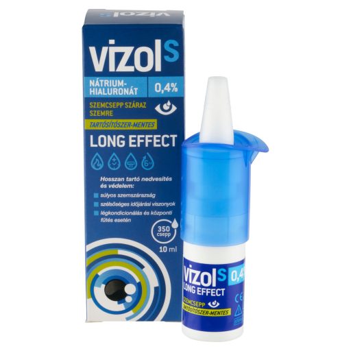 VizolS 0,4% oldatos szemcsepp 10 ml