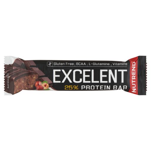 Nutrend Excelent fehérje szelet 85g csoki-mogyoró