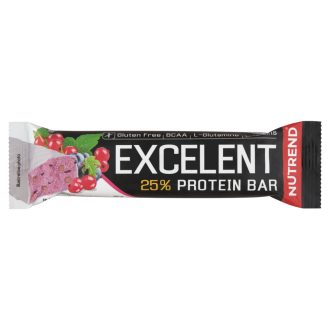Nutrend Excelent fehérje szelet 85g feketeribizli-áfonya