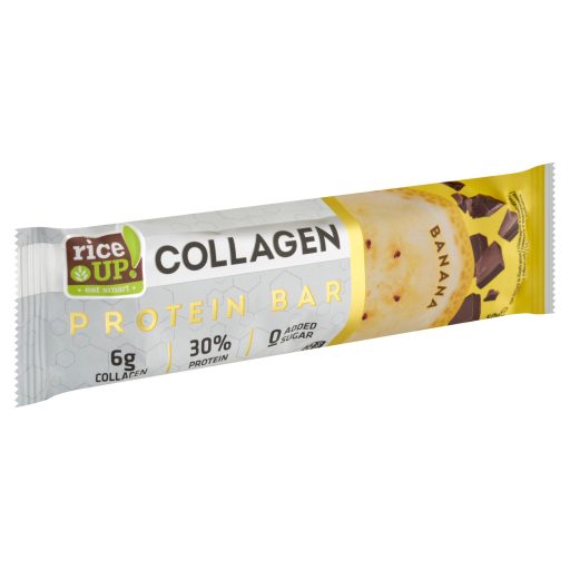 Rice up fehérjeszelet 50g Banán ízű kollagénnel