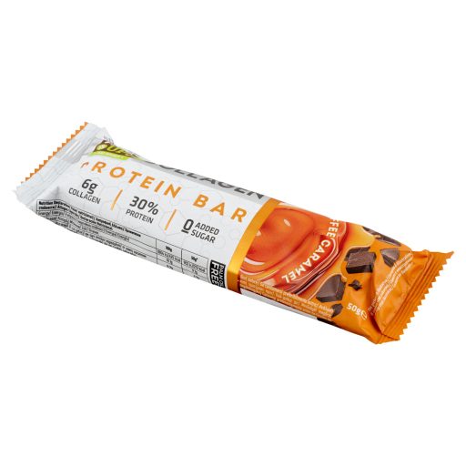 Rice up fehérjeszelet 50g Toffee Caramel ízű kollagénnel