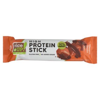   RiceUp! karamell ízű fehérje szelet, hozzáadott cukor nélkül 40 g