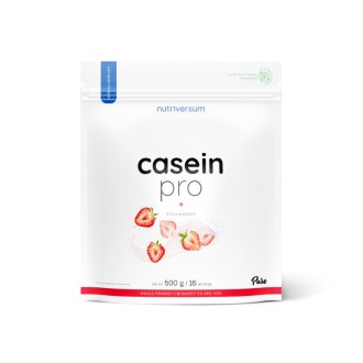 Nutriversum fehérje 500g eper Casein Pro