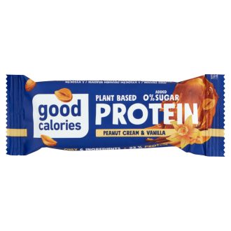   Good Calories magas fehérjetartalmú földimogyoró és datolyaszelet vaníliával 45 g