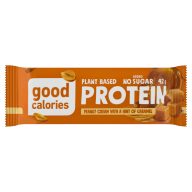   Good Calories fehérjetartalmú szelet mogyoróvajjal, datolyával, borsóproteinnel 42 g