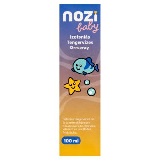 Nozi Baby orrspray 100ml izotóniás tengervizes