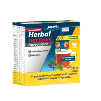   JutaVit Herbal Hot Drink forró italpor 12db (tasak) 4 éves kortól