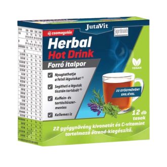  JutaVit Herbal Hot Drink forró italpor 12db (tasak) felnőtteknek