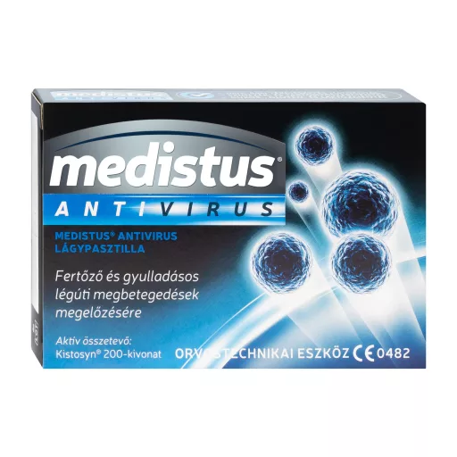 Medistus lágypasztilla 10db Antivirus