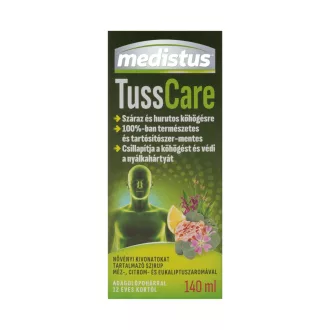 Medistus szirup 140ml TussCare Felnőtt