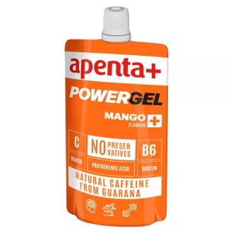   Apenta+ mangó ízű energiazselé gurana kivonattal, hozzáadott vitaminokkal 100g