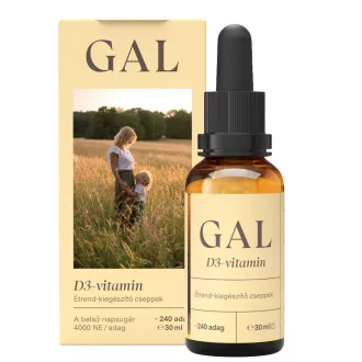 GAL csepp 30ml D3 vitamin 4000NE