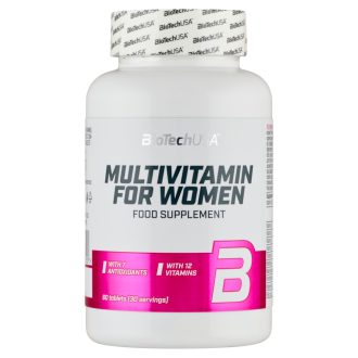   BioTechUSA Multivitamin for Women étrendkiegészítő tabletta 60 db  121 g