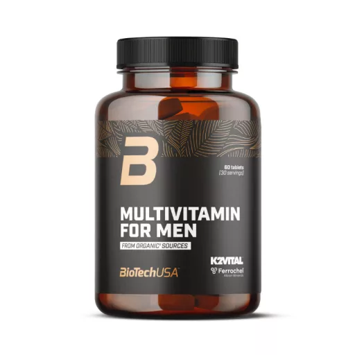 BioTech USA szerves vitamin 60db Multivitamin for Men