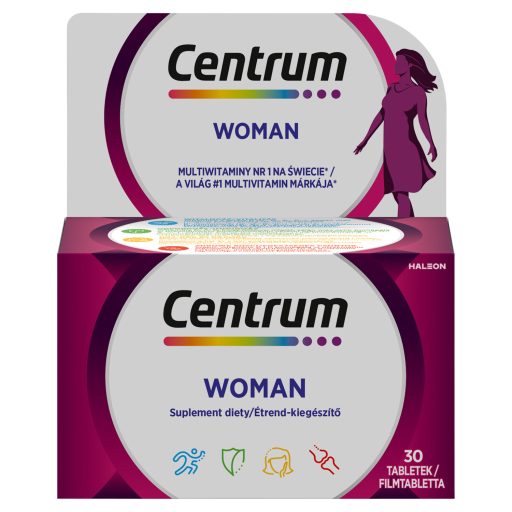 Centrum Woman étrend-kiegészítő készítmény nőknek 30 db 47 g