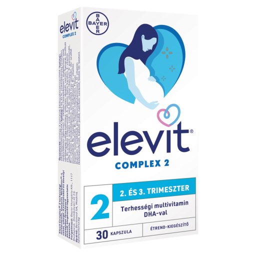 Elevit Complex 2 terhességi multivitamin étrend-kiegészítő kapszula 30 x 1,24 g (37,2 g)