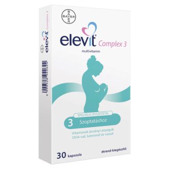   Elevit Complex 3 multivitamin étrend-kiegészítő kapszula 30 db 38,3 g