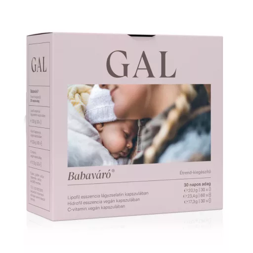GAL kapszula 30 adagos Babaváró 30+60+30