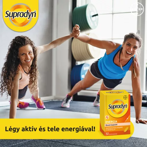 Supradyn Energia filmtabletta koenzim Q10-zel 30 x 1,325 g (39,75 g)