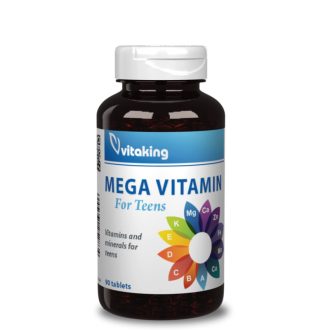 Vitaking tabletta 90db mega vitamin for teen
