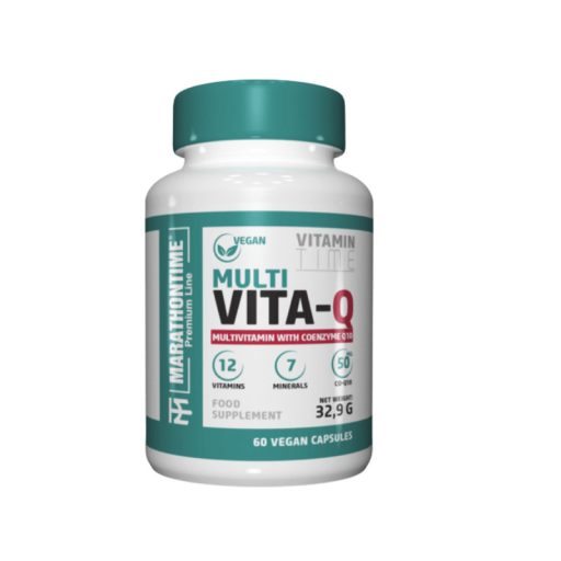 Marathontime multivitamin + Q10 kapszula 60db