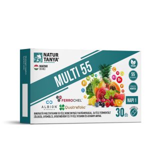   Natur Tanya filmtabletta 30db Multi55 fermentált multivitamin