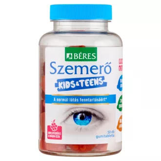   Béres Kids & Teens Szemerő étrend-kiegészítő gumitabletta édesítőszerekkel 50 db