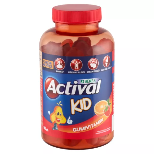 Béres gumivitamin 90db Actival Kid