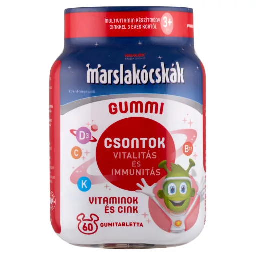 Walmark gumitabletta 60db marslakócskák gummi csontaktív komplex