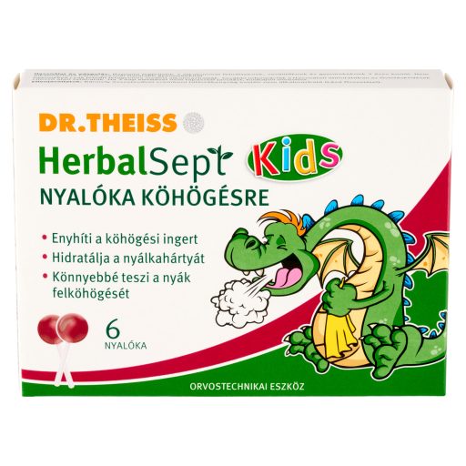 Dr. Theiss nyalóka 6db köhögésre HerbalSept