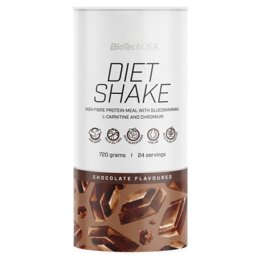 BioTechUSA Diet Shake csokoládé ízű tejsavófehérje italpor 720 g
