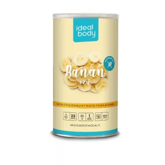   IdealBody banán ízű étkezéshelyettesítő fehérjeturmix 525 g