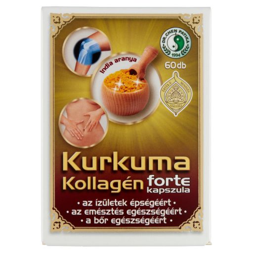 Dr. Chen Patika Kurkuma Kollagén Forte étrend-kiegészítő kapszula 60 db 26,7 g