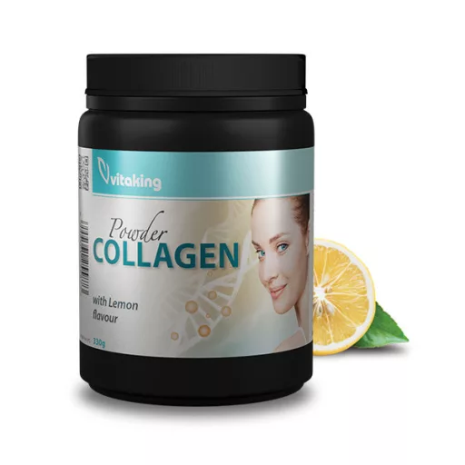 Vitaking kollagén 330g citromos