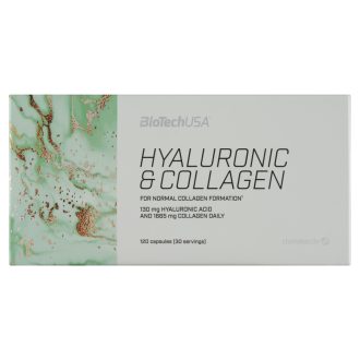   BioTechUSA Hialuronic & Collagen étrendkiegészítő kapszula 120 db 89 g