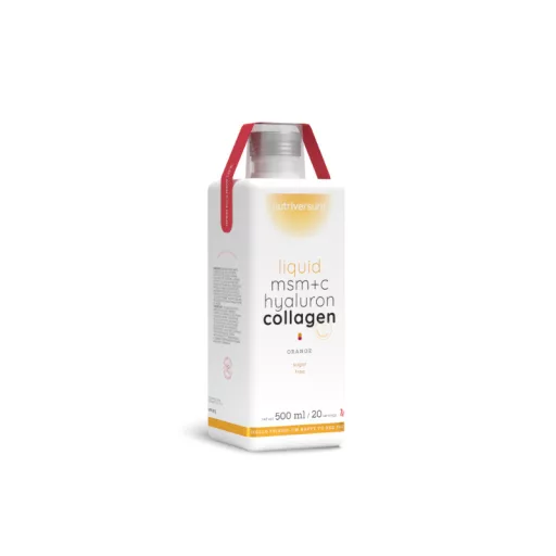 Nutriversum MSM+C Hyal Collagen 500ml narancs Liquid
