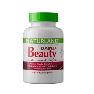 Naturland kapszula 60db Beauty Komplex Hialuron-Kollagén