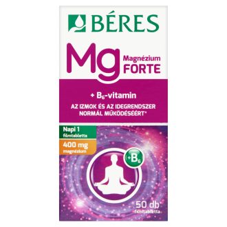 Béres Magnézium Forte filmtabletta 50 db 62,5 g