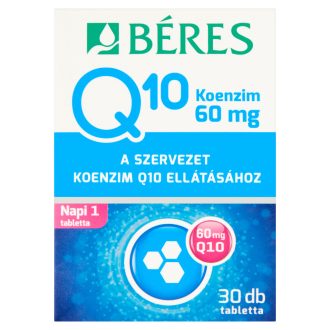   Béres Koenzim Q10 60 mg étrend-kiegészítő tabletta 30 db 16,5 g