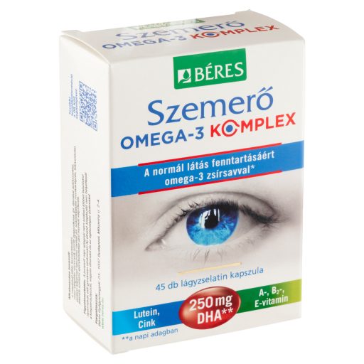 Béres Szemerő Omega-3 komplex lágyzselatin kapszula étrend-kiegészítő 45 x 0,78 g (35,1 g)